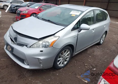 2012 Toyota Prius V Five from USA, damaged, VIN JTDZN3EU5C3129697